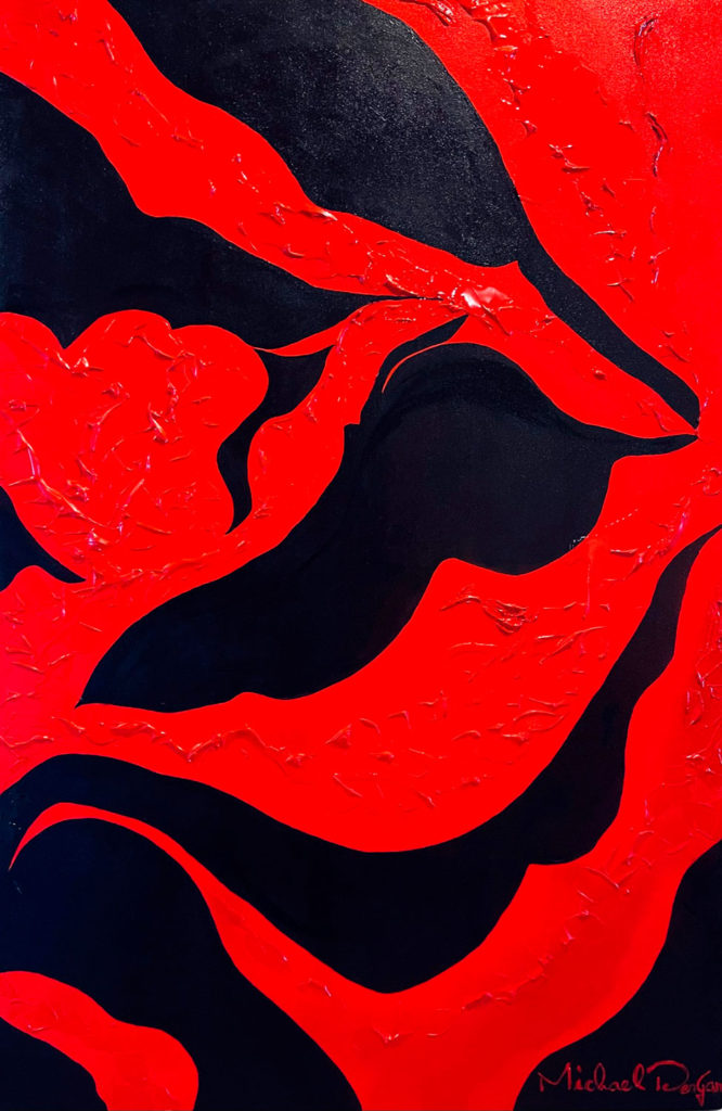 Red Blossoms - Michael Dergar