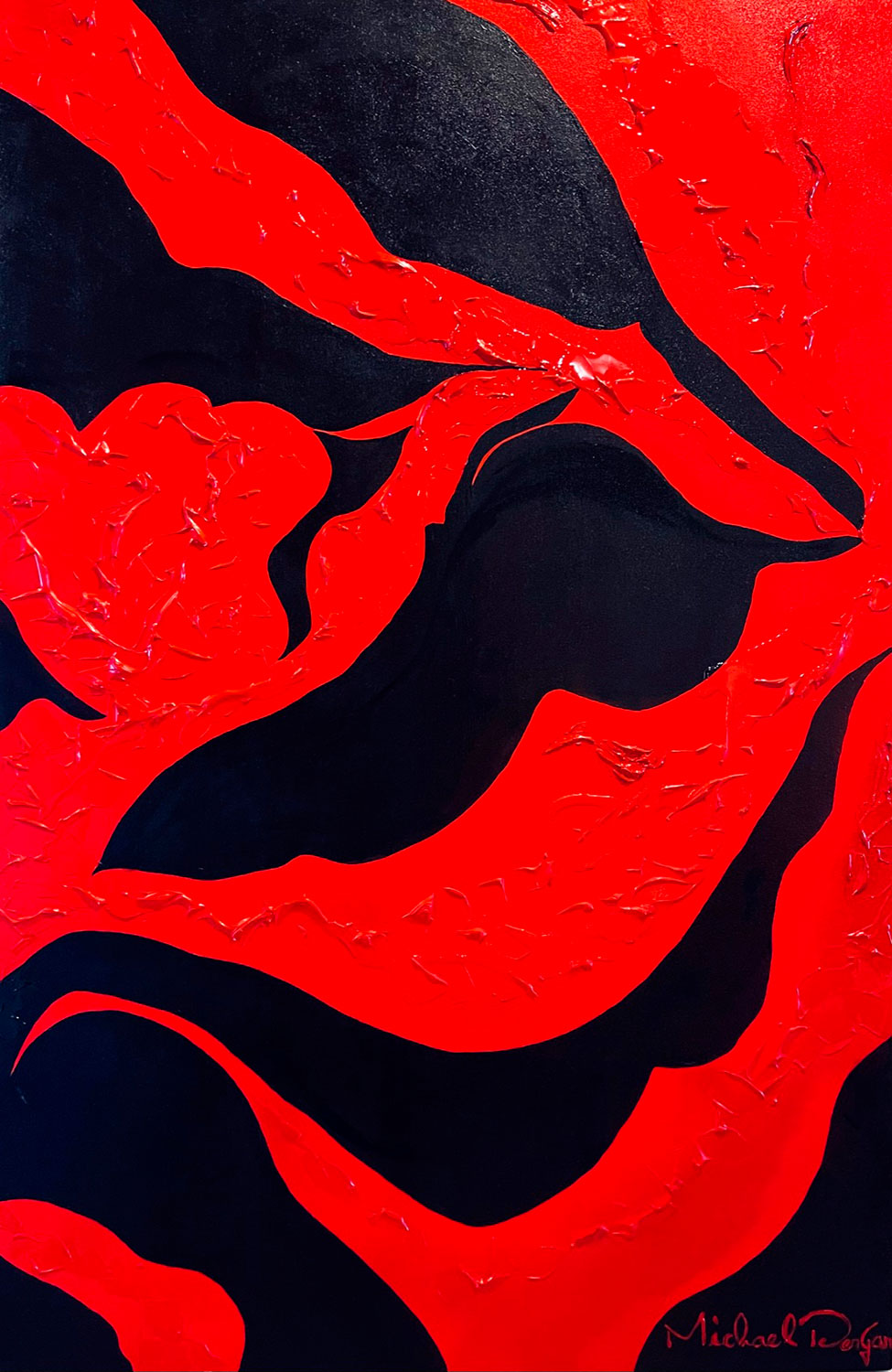 Red Blossoms - Michael Dergar